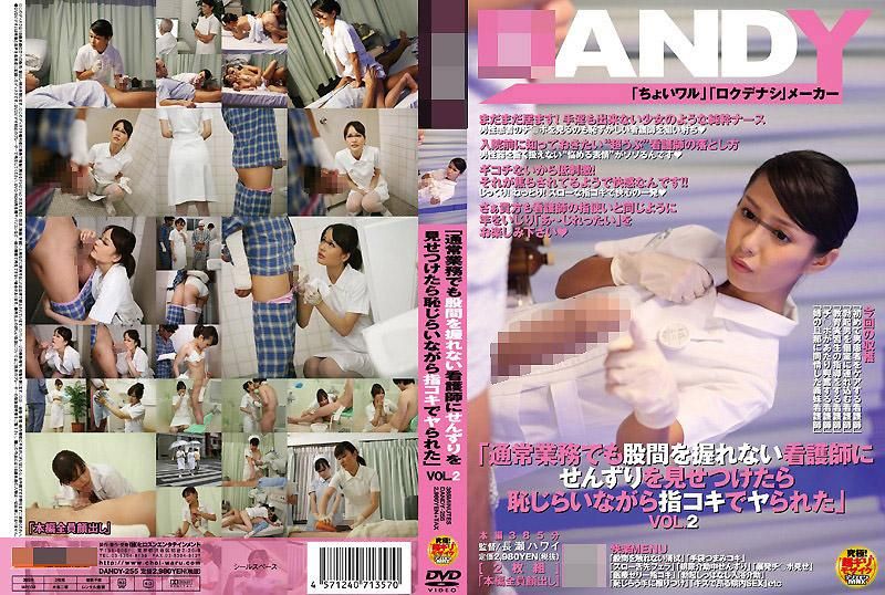 DANDY-255 「讓平常也沒有負責兩腿之間的看護看到我自慰的樣子之後，害羞的讓我用手指摳弄幹上了」 VOL.2