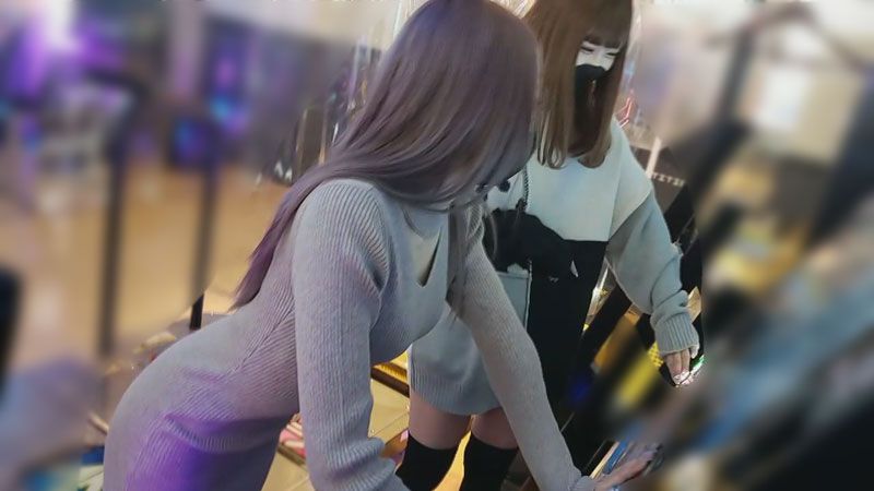 FC2-PPV-1649029 【無修正】與兩位辣妹好友3P連續中出